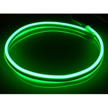 Гибкий неон 220V SMD 2835/120 (IP67) Green